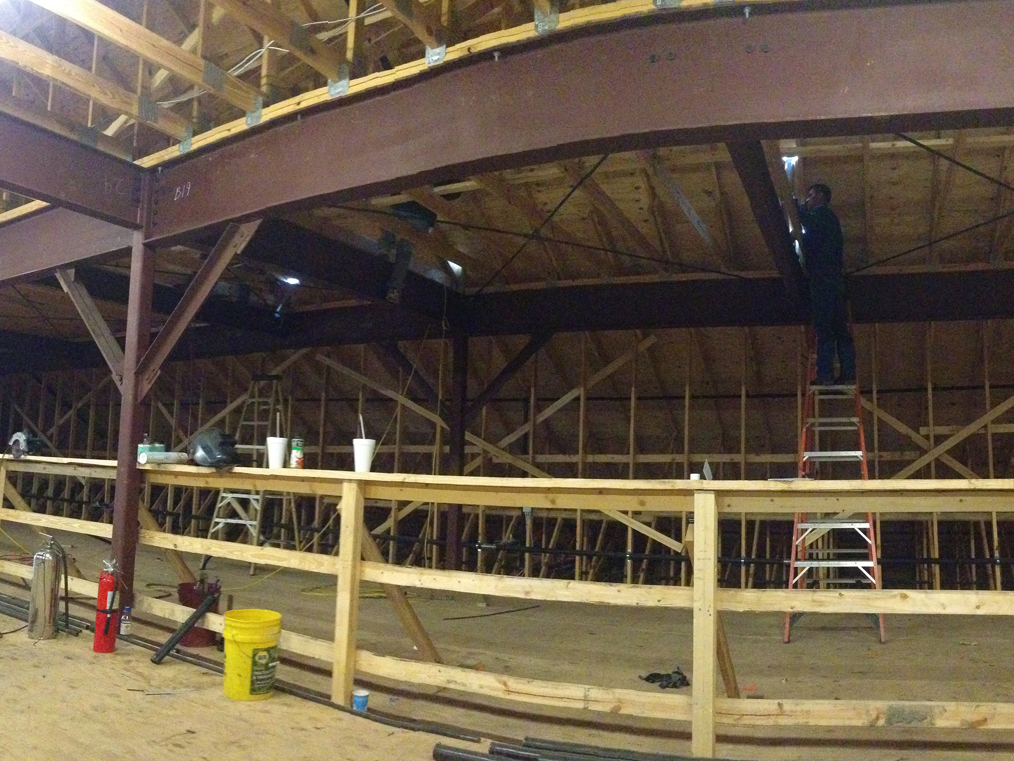 Gulf Coast Welding structural steel fabrication and erection project