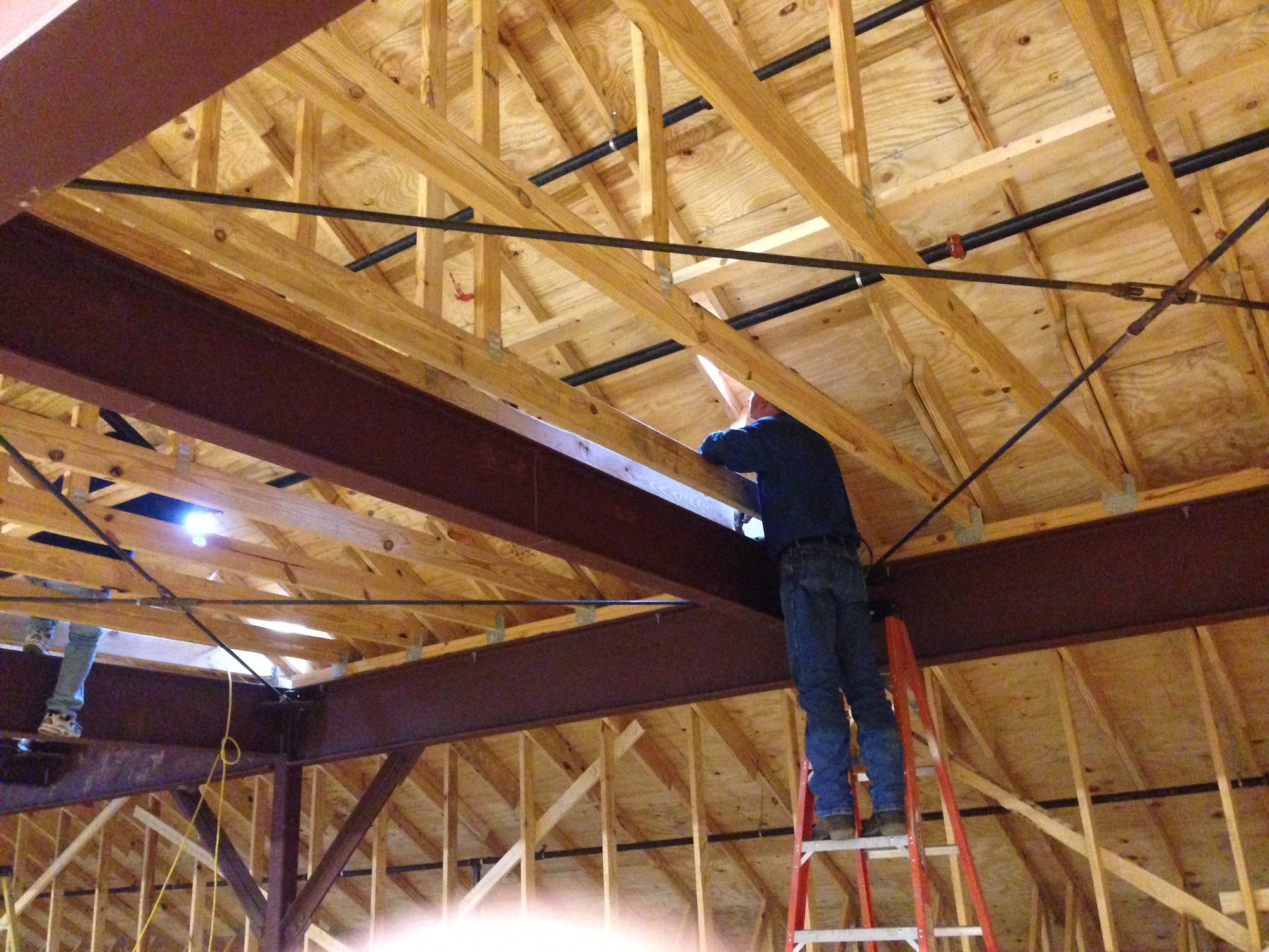 Gulf Coast Welding structural steel fabrication and erection project