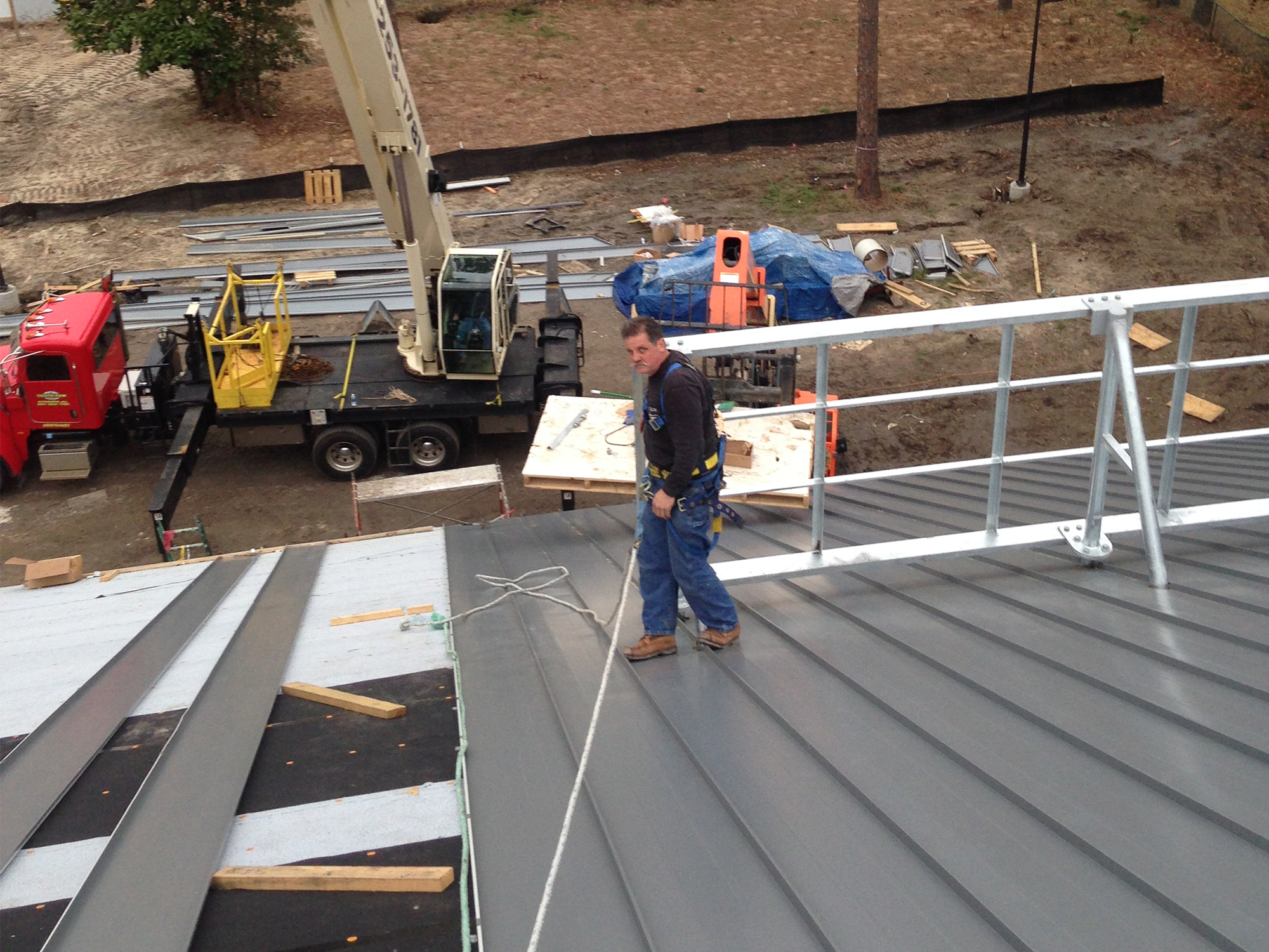 Gulf Coast Welding structural steel fabrication and erection project
