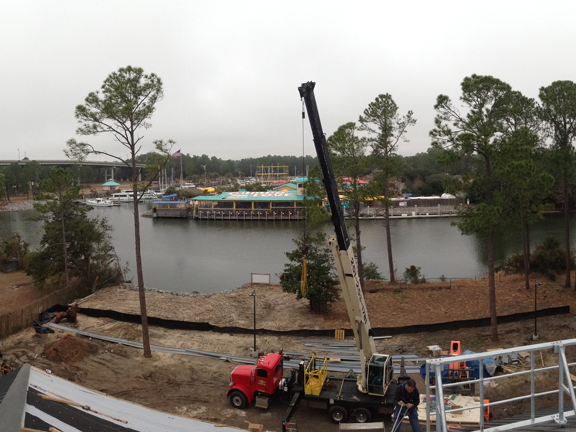 Gulf Coast Welding structural steel fabrication and erection project