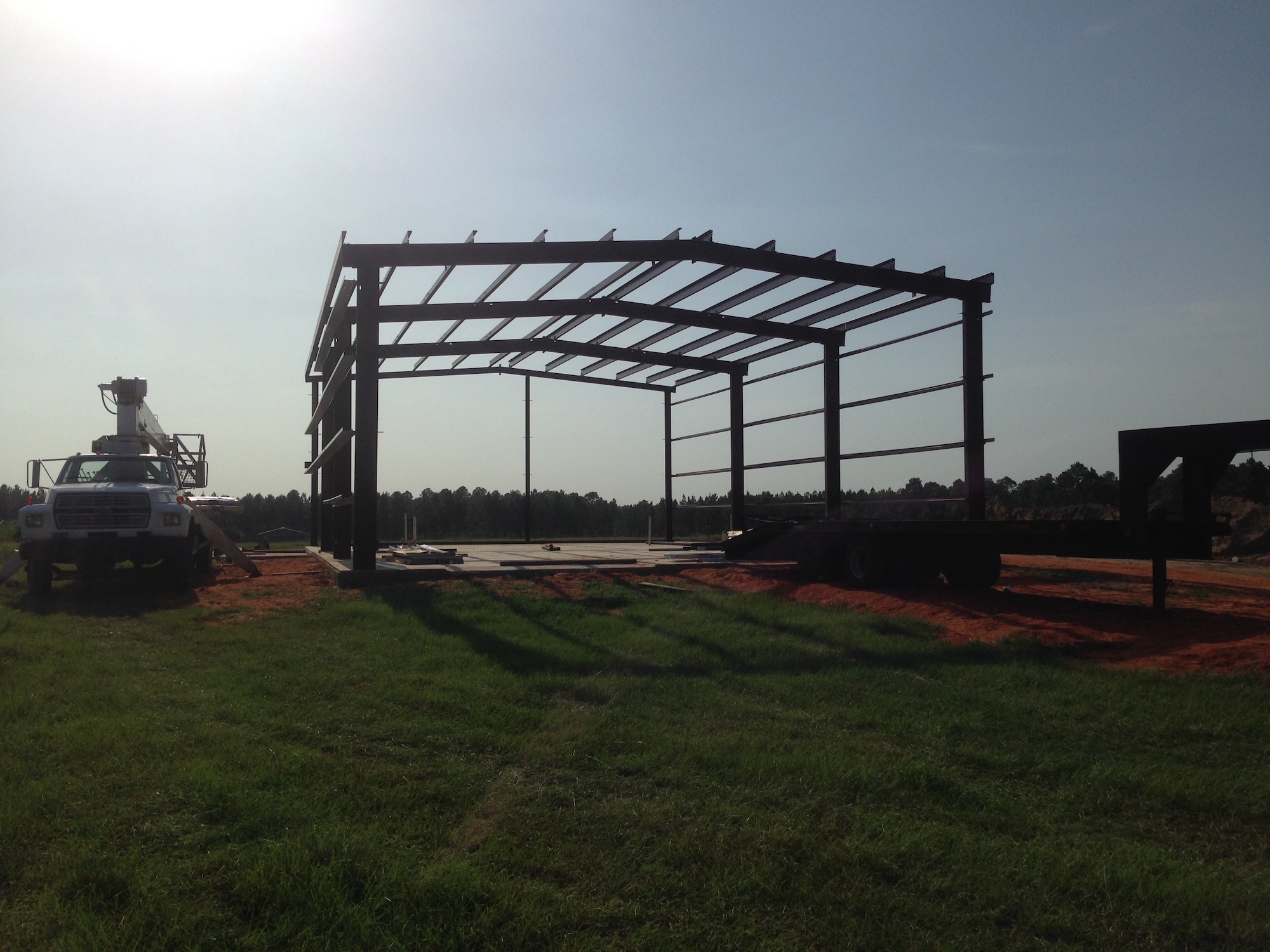 Gulf Coast Welding structural steel fabrication and erection project