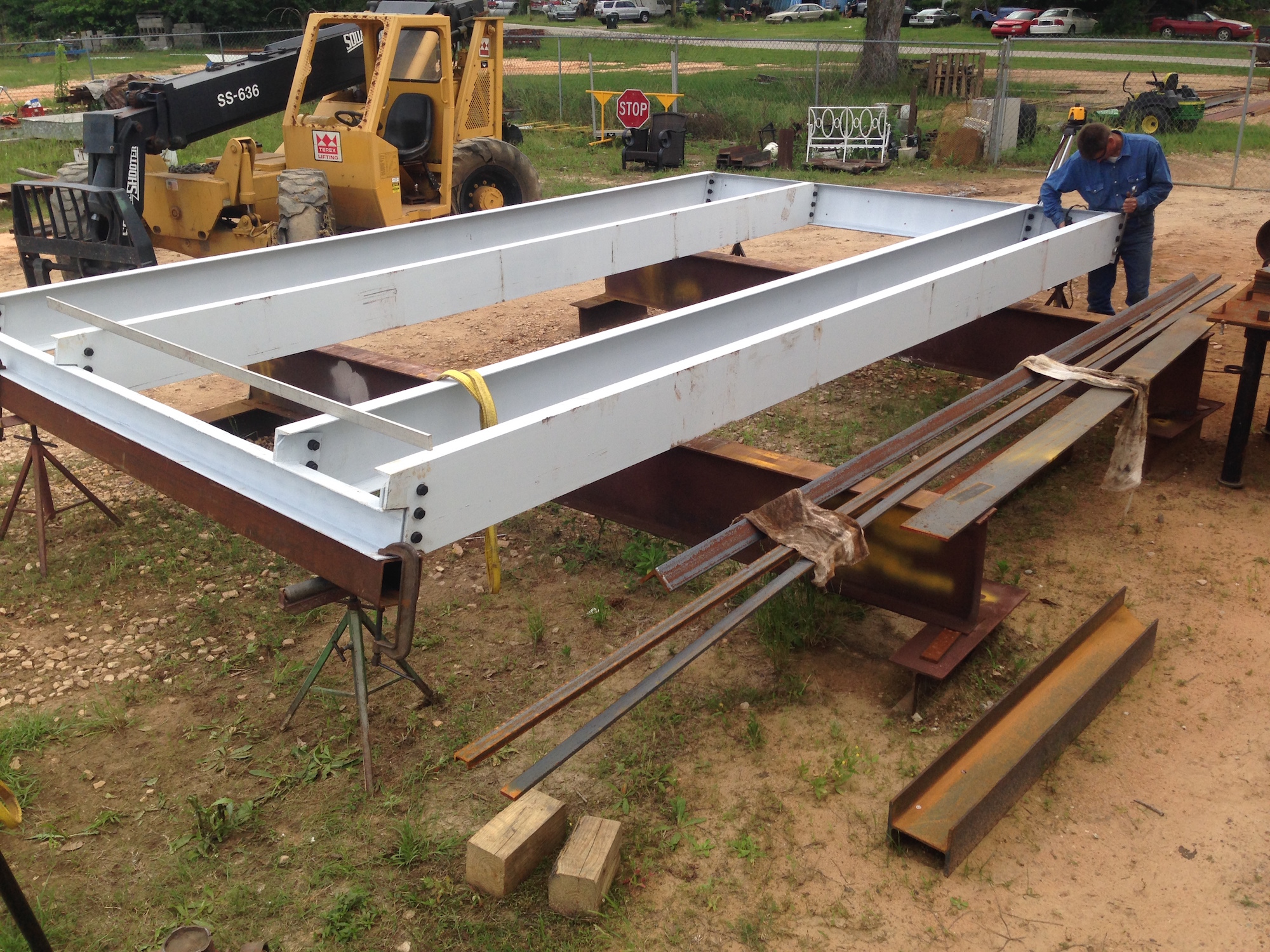 Gulf Coast Welding structural steel fabrication and erection project