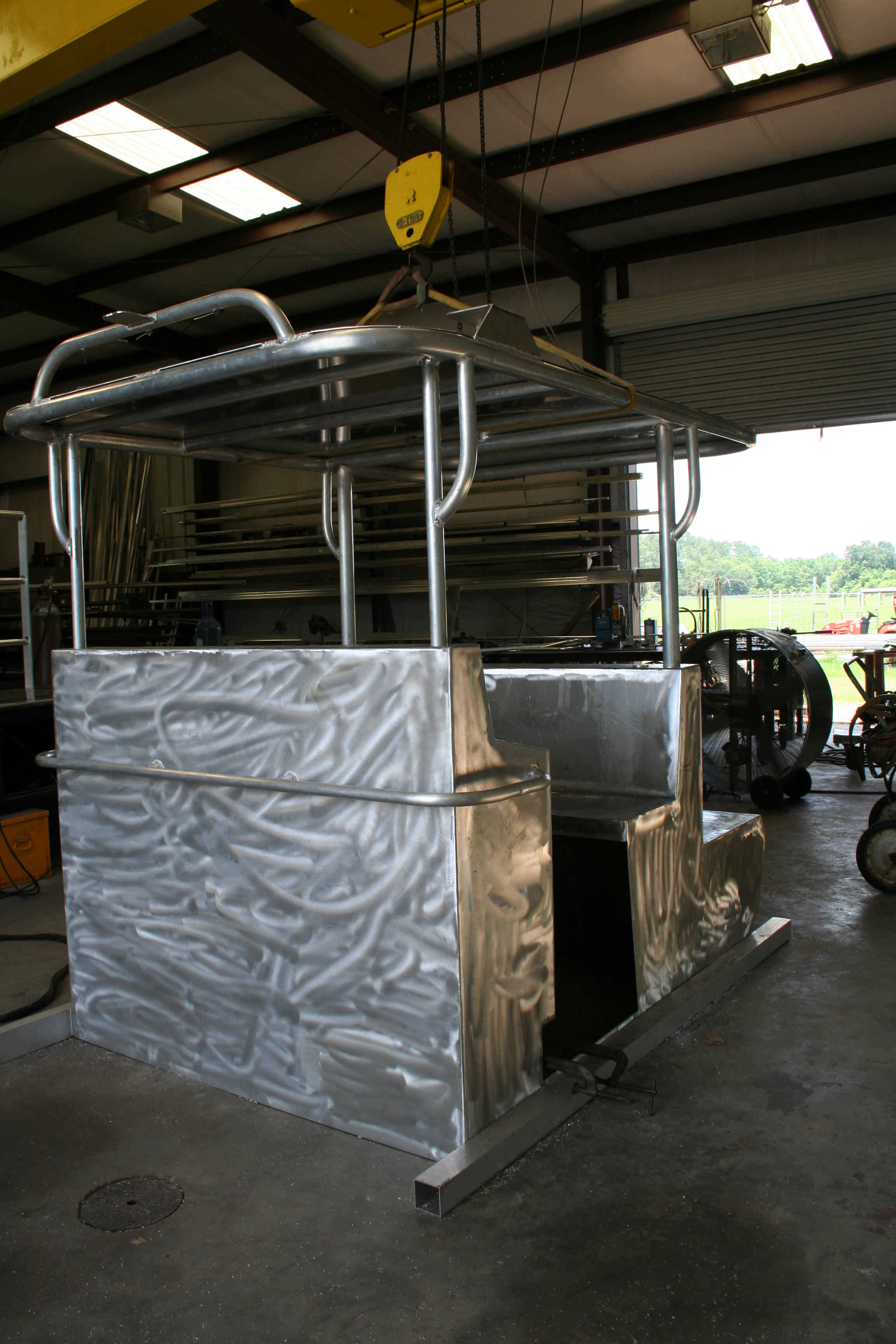 Marine fabrication detail — Gulf Coast Welding, Inc.