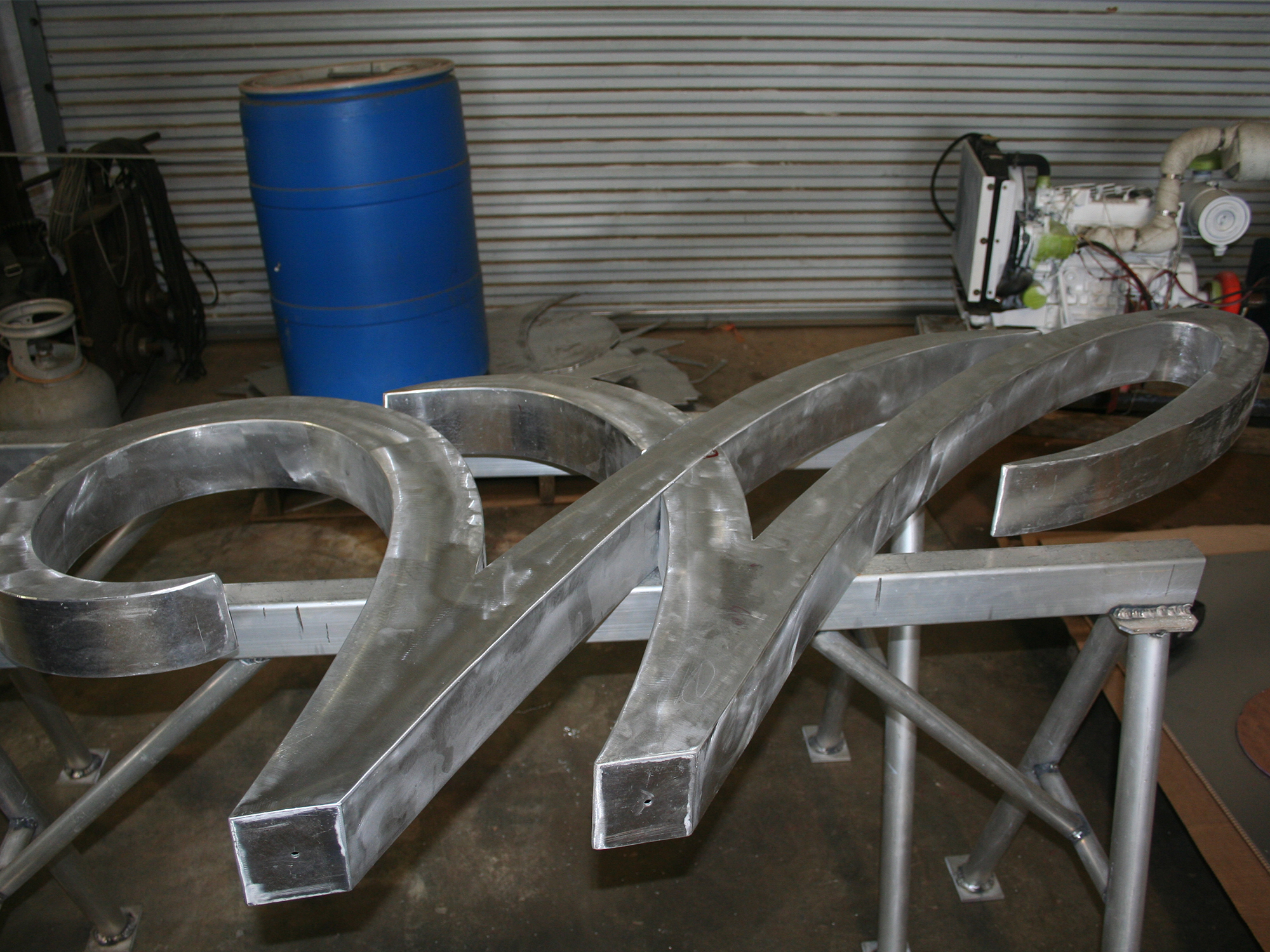 Gulf Coast Welding custom metal fabrication — stainless countertops, railings, and specialty metalwork