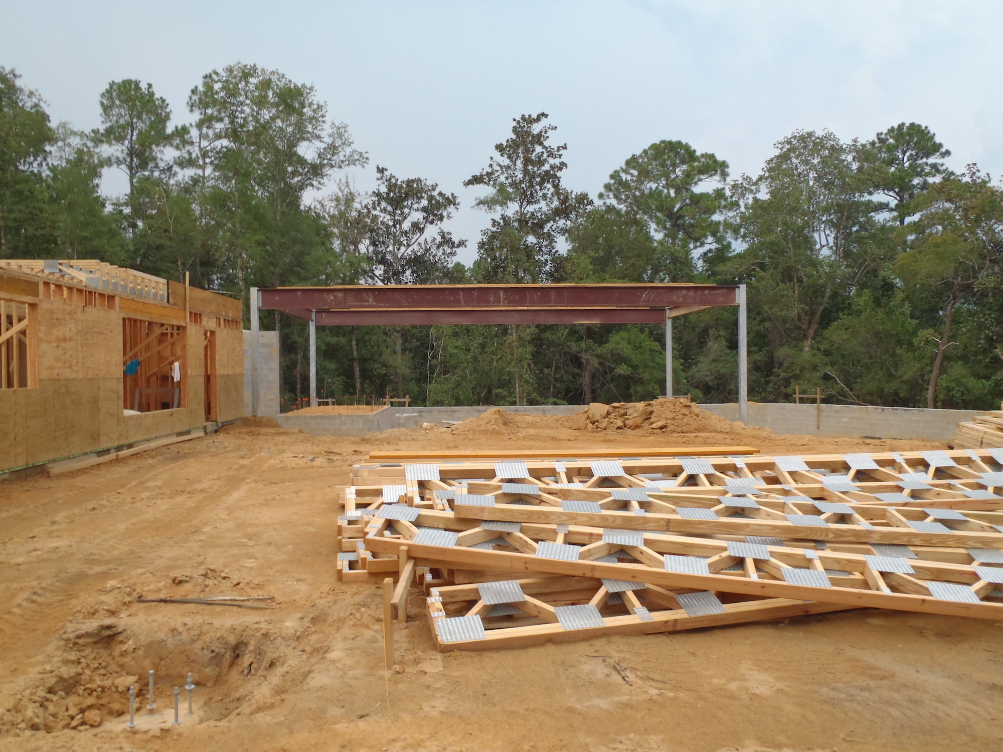 Gulf Coast Welding structural steel fabrication and erection project